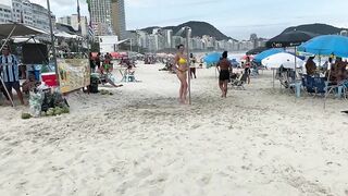 ???????? RİO DE Janeiro COPACABANA Beach Best Travel Walk Tour BRAZİL