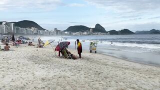 ???????? RİO DE Janeiro COPACABANA Beach Best Travel Walk Tour BRAZİL