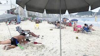 ???????? RİO DE Janeiro COPACABANA Beach Best Travel Walk Tour BRAZİL