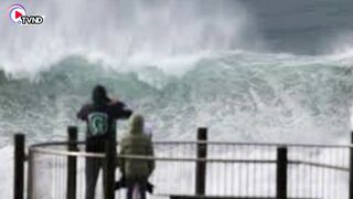 Beach in Sydney flooded by high tide | Natural Disaster 2022