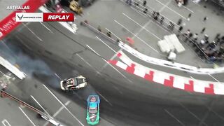 Matt Field Fredric Aasbo crash FD 2022 Long Beach R1