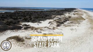 Barnegat Inlet Boats | Island Beach State Park - Drone Footage