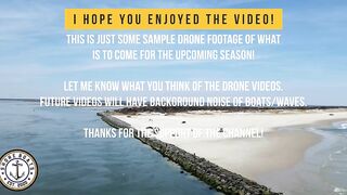 Barnegat Inlet Boats | Island Beach State Park - Drone Footage