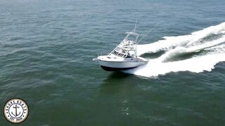 Barnegat Inlet Boats | Island Beach State Park - Drone Footage