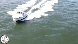 Barnegat Inlet Boats | Island Beach State Park - Drone Footage