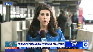 Increased travel for Spring Break leads to concern of another COVID spike