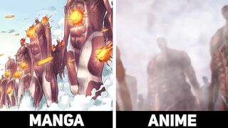 Manga VS Anime - Attack On Titan Season 4 Part 2 Episode 12