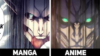 Manga VS Anime - Attack On Titan Season 4 Part 2 Episode 12