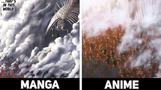 Manga VS Anime - Attack On Titan Season 4 Part 2 Episode 12