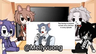 Tom and Jerry react to their Anime Version || part 2/2 || ⚠️BL/Boy's love TikTok videos fan arts ||