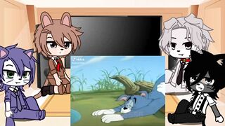 Tom and Jerry react to their Anime Version || part 2/2 || ⚠️BL/Boy's love TikTok videos fan arts ||