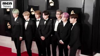 Taehyung & Jungkook at 2022 Grammys Red Carpet, Taekook moments BTS Grammy performance speech