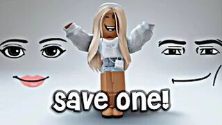 Save one (roblox faces) PART 2!????????