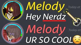 When Melody Meets Rockstar Melody.. (Roblox BedWARS)