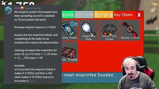 Roblox Doodle World NEW BEST Misprint Guide!