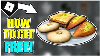 [FREE ITEM] How to get DESSERT PLATE HAT! (HEAD ACCESSORY) [ROBLOX]