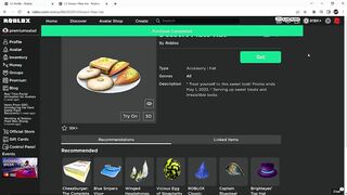 [FREE ITEM] How to get DESSERT PLATE HAT! (HEAD ACCESSORY) [ROBLOX]