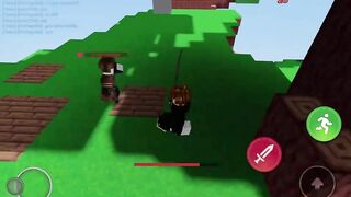 Roblox Bedwars mobile How to combo