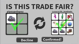 BIG WIN TRADES FOR NEON ROCK in Adopt me Rich Servers Roblox