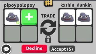 BIG WIN TRADES FOR NEON ROCK in Adopt me Rich Servers Roblox