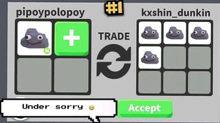 BIG WIN TRADES FOR NEON ROCK in Adopt me Rich Servers Roblox