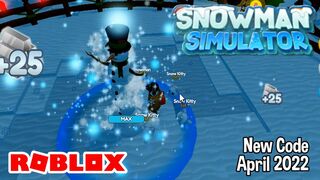 Roblox Snowman Simulator New Code April 2022