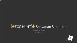 Roblox Snowman Simulator New Code April 2022