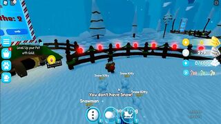 Roblox Snowman Simulator New Code April 2022