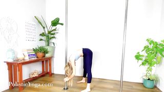 What is Pole Yoga with Polistic Yoga Jennifer