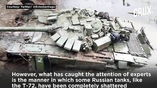 Ukraine Demolishes Putin's Super Tanks | What Explains The Huge Damage To Captured Russian T-72s?