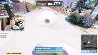 Klombo-sized Snow Mounds Location - Fortnite (Secret 10K XP Challenge)