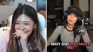 Miyoung Didn't Realize She Muted Valkyrae On Stream & Then Self Exposed Herself