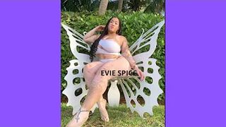 Evie Spice - Top Unique Plus Beauty/ Fashion Model/ Instagram Star/Biography