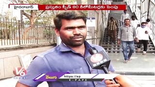 Public Show Interest To Travel In Metro Train  | Hyderabad | V6 News