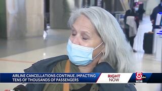 Air travel nightmare continues for people in Boston, across United States