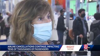 Air travel nightmare continues for people in Boston, across United States