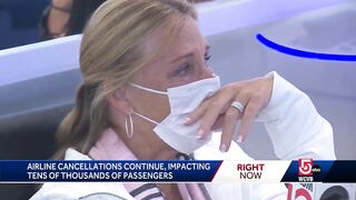 Air travel nightmare continues for people in Boston, across United States