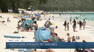 Spring break travel problems plague West Michiganders