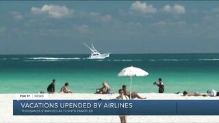 Spring break travel problems plague West Michiganders