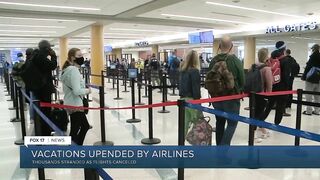 Spring break travel problems plague West Michiganders