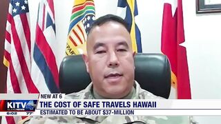 Hawaii Safe Travels program estimated to have cost $37-million