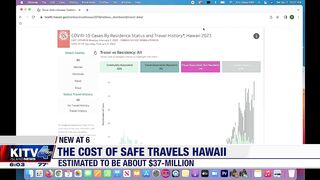 Hawaii Safe Travels program estimated to have cost $37-million