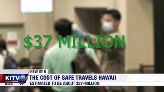 Hawaii Safe Travels program estimated to have cost $37-million