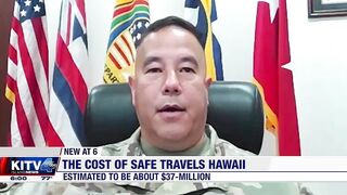 Hawaii Safe Travels program estimated to have cost $37-million