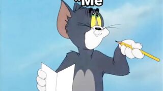 Group study (Expectations VS Reality) ~ Tom and Jerry funny meme ????