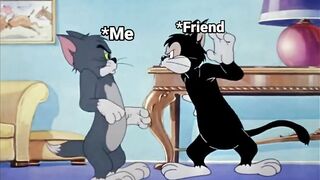 Group study (Expectations VS Reality) ~ Tom and Jerry funny meme ????