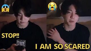 Jungkook Reaction to Sasaeng Calling Him in Vlive SCARED IMMEDIATELY Calls Justin Bieber BTS grammy.