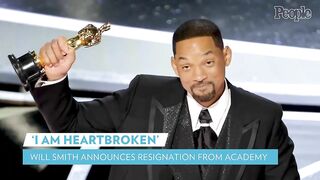 Will Smith Resigns from the Academy After Smacking Chris Rock During Oscars | PEOPLE