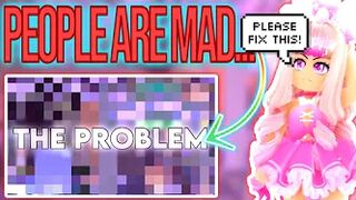 PEOPLE ARE *REALLY MAD* ABOUT *THIS* IN THE SPRING UPDATE! ROBLOX Royale High Tea Spill