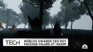 Roblox awards CEO pay package valued at $233 million dollars on long-term stock awards